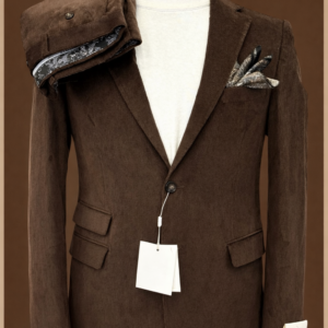 Daviente 2-Delig koffiebruin Pak