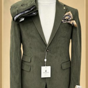 Daviente 2-Delig khaki Groen Pak