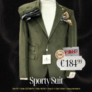 Daviente 2-Delig khaki Groen Pak